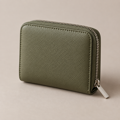 Compact Zip Wallet — LEIOLIS everyday accessories
